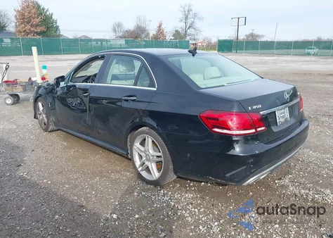 2014 Mercedes-Benz E 350 4Matic z USA, uszkodzony, nr VIN WDDHF8JB8EB008347